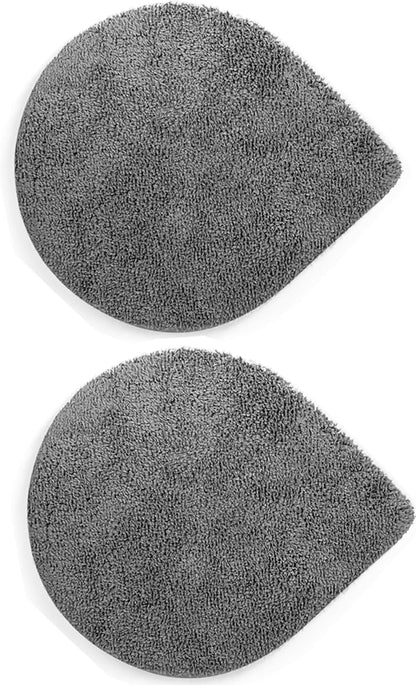BUVE Wall Cleaner Mop Replacement Heads ,2-Pack Chenille Washable and Reusable Mop Pads, Ceiling Cleaner and Baseboard Duster ,Fit ASIN B0FGQ6M4Z6
