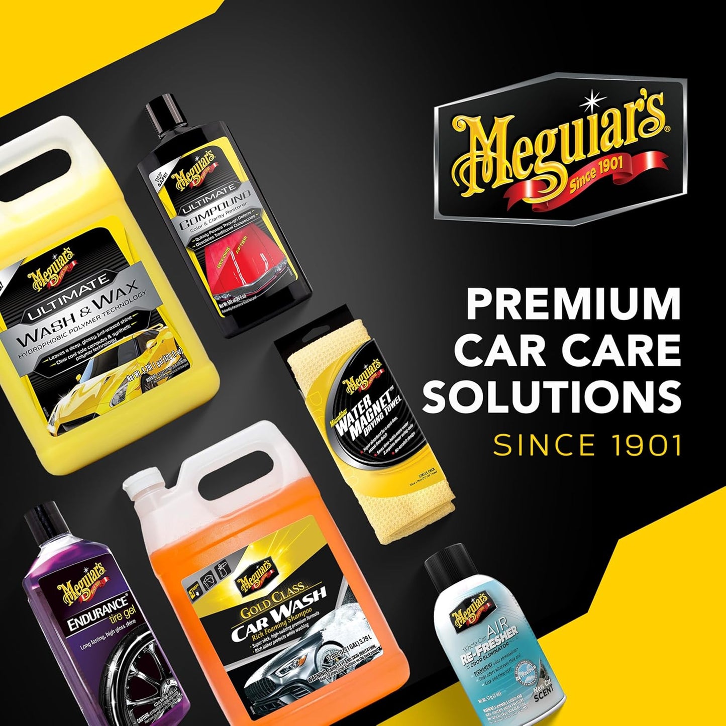 Meguiar's G16216 Ultimate Interior Detailer, Protects Interior Surfaces from Dirt and Grime, Leaves Your Surfaces Protected from UV Rays and Giving It a Lasting Finish, 15.2 Oz Spray Bottle