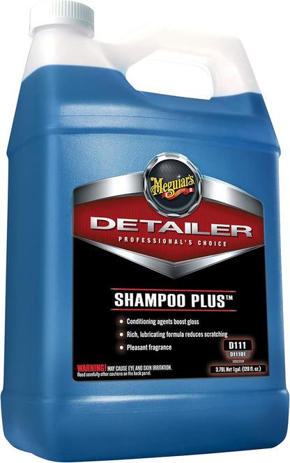 Meguiar's Professional Leather Cleaner & Conditioner D18001-1 Gallon Leather Cleaner & Conditioner Specifically Formulated for Automotive Interior Care, Delivers Professional Results, 128 Oz
