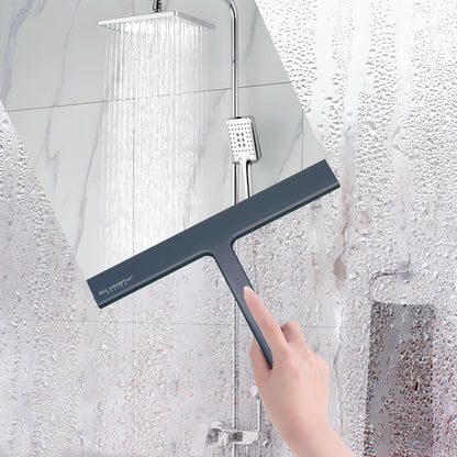 Shower Squeegee for Glass Doors, RICHMIRTH 11" Inch Width Silicone Rubber Blade Squeegee Window Cleaner Tool Squeegee for Shower Glass Doors Bathroom