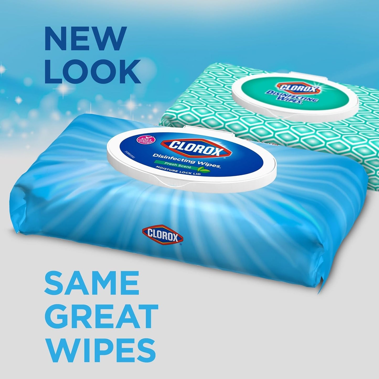 Clorox Disinfecting Wipes, Bleach Free Cleaning Wipes, Fresh Scent, 75 Count (Package May Vary)