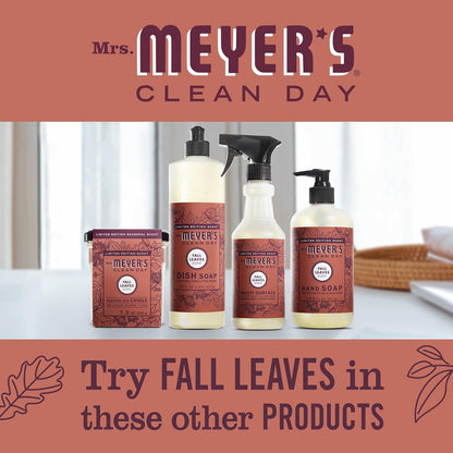 MRS. MEYER'S CLEAN DAY Multi-Surface Everyday Cleaner, Fall Leaves Scent, 16 Fl Oz Bottle