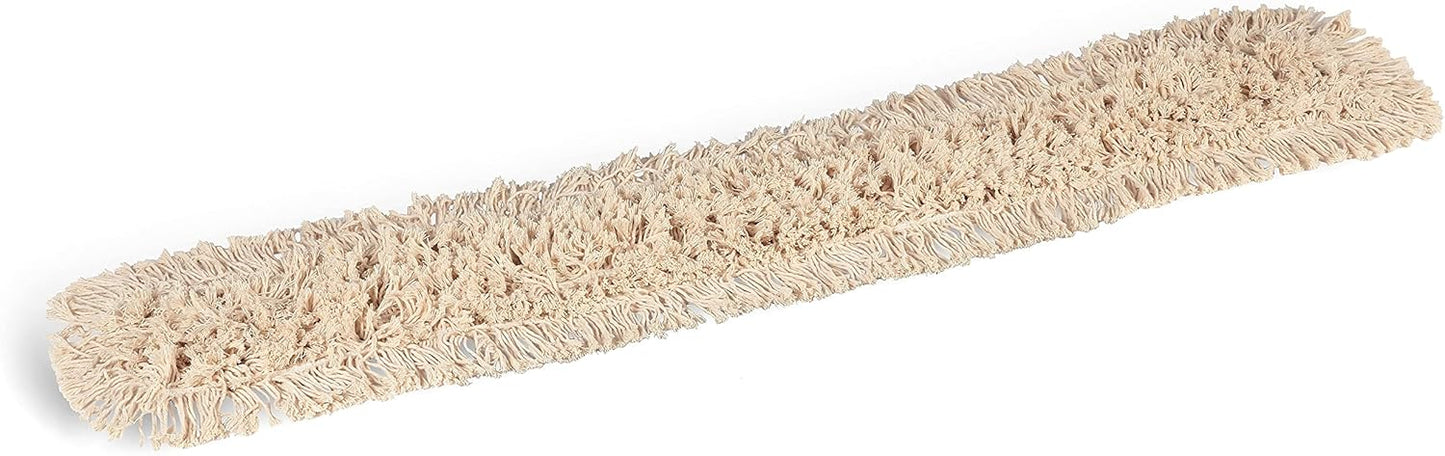 Coastwide Professional Cut-End Dust Mop Head, Cotton, 48" x 5", White