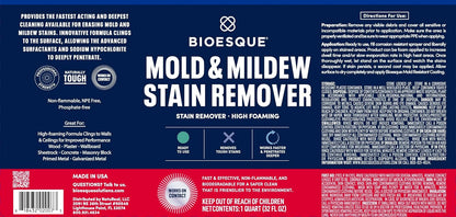 Bioesque Mold & Mildew Stain Remover, 1 Gallon (Pack of 1)