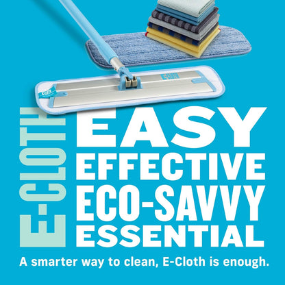 E-Cloth Deep Clean Mop, Microfiber Mop, Perfect Floor Cleaner for Hardwood, Laminate, Tile and Stone Flooring, Washable and Reusable, 100 Wash Promise