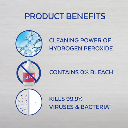 Lysol Toilet Bowl Cleaner Gel, for Cleaning and Disinfecting, Bleach Free, Ocean Fresh Scent, 24oz
