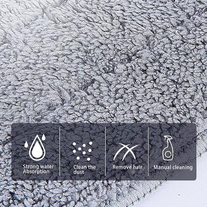Microfiber Mop 18 in Large Flat Mops for Floor Cleaning with 4 Premium Pads Hardwood for Cleaning Wet Mop