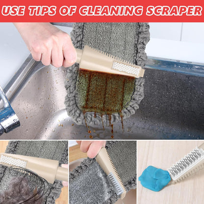 HOMTOYOU Spray Mops for Floor Cleaning: Wet Mop for Hardwood Tile Wood Laminate Vinyl - 3 Washable Microfiber Pads for Swiffer Powermop - Absorbs Pet Hair Dust