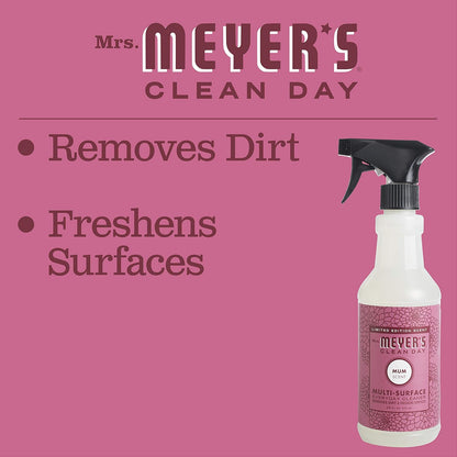 MRS. MEYER'S CLEAN DAY All-Purpose Cleaner Spray, Mum, 16 Fl oz