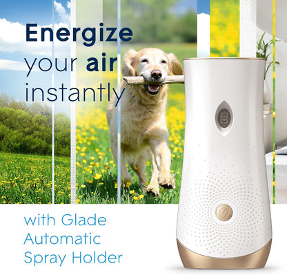 Glade Automatic Spray Refill, Pet Fresh Scent, Scented Air Freshener for Home and Bathroom, 6.2 Oz, 2 Count