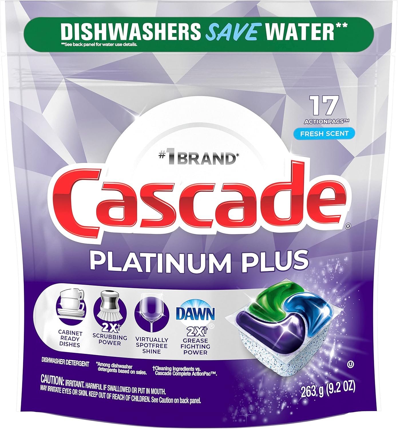Cascade CASC AP Plat Plus Fresh 6/17ct