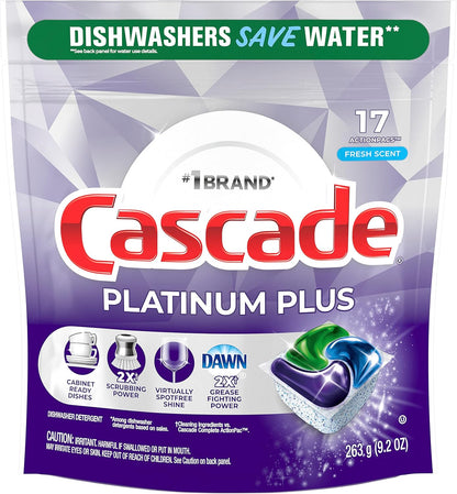 Cascade CASC AP Plat Plus Fresh 6/17ct