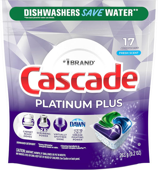 Cascade CASC AP Plat Plus Fresh 6/17ct