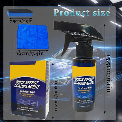 Glass Guard, Glass Oil Film Remover for Car, Grease Film Remover Paste,Roll-On Glass Compound with Cleaning Board, Removes Oil Film & Smudges, Improve Windshield Clarity for Safe Driving (100ml+Brush)