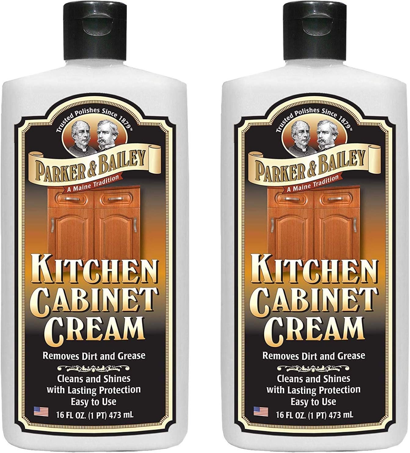 Parker and Bailey Kitchen Cabinet Cream-Wood Cleaner-Grease Remover 16 oz (1)