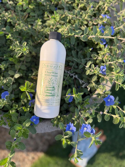 VermisTerra CharWise - 8 oz Wood Vinegar Biostimulant - Seed Germination, Enriches Soil, Growth Enhancer, Combats Odor, Animal Care - pyroligneous Acid, Natural byproduct of biochar