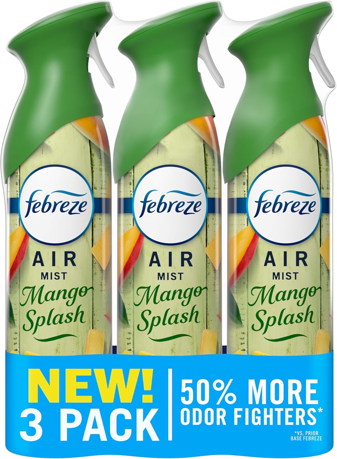 Febreze Air Mist, Air Freshener, Odor Fighting Room Spray, Deodorizer for Home Bathroom Kitchen Office Apartment, Lilac Sunrise, Warm Ocean Breeze, Summer Golden Hour Variety Pack, 8.1oz (Pack of 3)