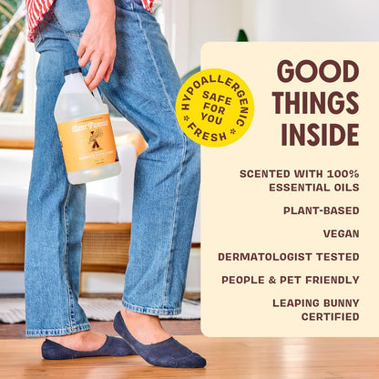 Aunt Fannie's Ultra Concentrated Hardwood Floor Cleaner, Vinegar-Free Plant Based Hardwood Floor Cleaner for Mopping, Bright Lemon Scent, 32 oz. (Pack of 1)