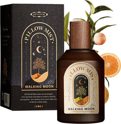 OPTATUM Pillow Mist - Aromatherapy Pillow Spray for Sheets, Linen & Bedding, Natural Essential Oils for Stress Relief, Gift for Someone Who Wants to Sleep Well - Universe Dream