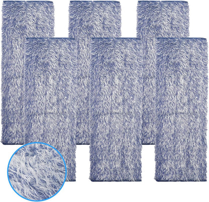 6 Pack Deep Clean Pads Replacement for Bona Family of Mops, Washable & Reusable Microfiber Cleaning Pad for Hardwood and Multi-Surface Floors Cleaning Head, Wet/Dry Mop