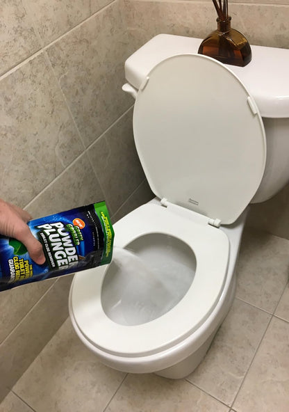 ECOCLEAN SOLUTIONS INC Ggpppowder Plungergreen Gobbler The Only Drain Opener Safe to Use In Toilets, Opens Tough Toilet Clogs, Safe For Septic Systems