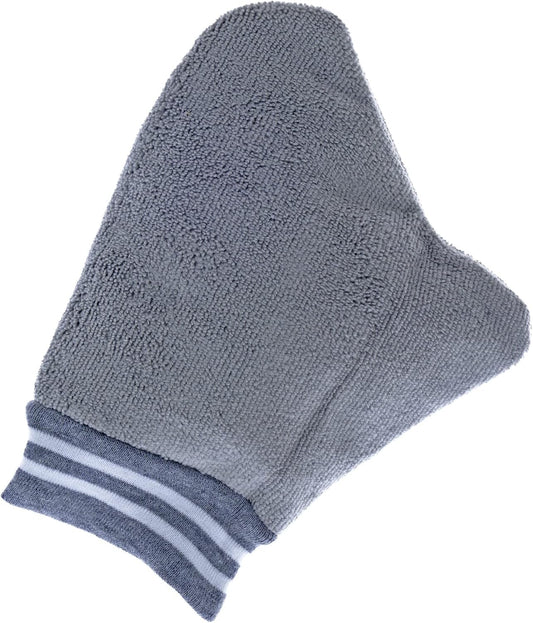 Superio Microfiber Dusting Gloves for Plants, Silver Polishing Gloves Reusable Scratch Free Miracle Mitt, Washable Cleaning Car Wash Mitt