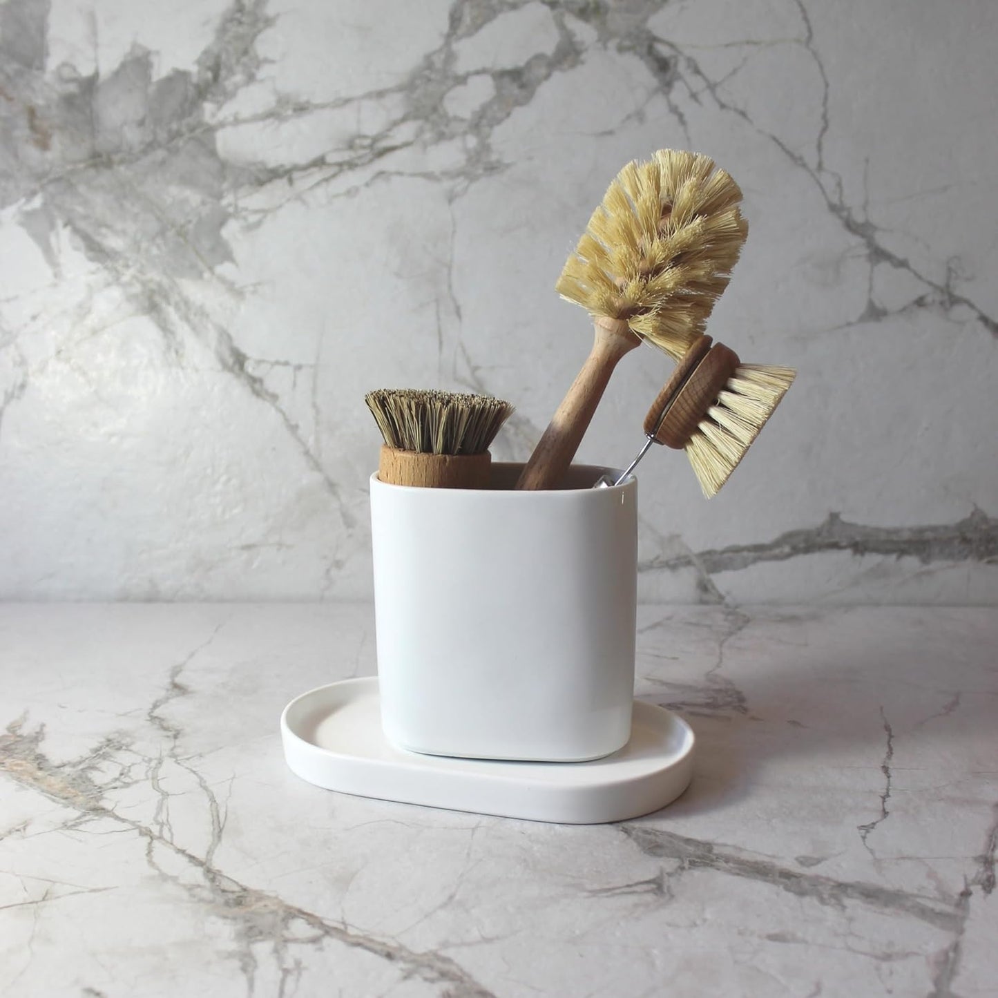 Murchison-Hume Natural Bottle Brush - Eco-Friendly & Biodegradable Bottle Brush with Beechwood Handle and Sisal Bristles, Bamboo Dish Brush for Baby Bottles, Glassware, and More
