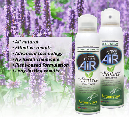 DWD2 Protect™ Automotive Mold Treatment - Revitalize Your Car's Interior The Green Automotive Mold Treatment Solution. Say Goodbye to Unpleasant Odors and Hello to a Fresh and Protected Cabin (FOGGER)