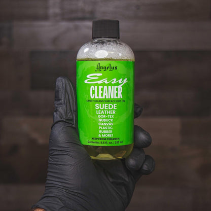 Angelus Easy Cleaner, Premium Shoe Cleaner, Safe For Sneakers, Leather, Suede, Canvas, and More – Removes Dirt and Stains | Made In USA - 8.6 fl oz