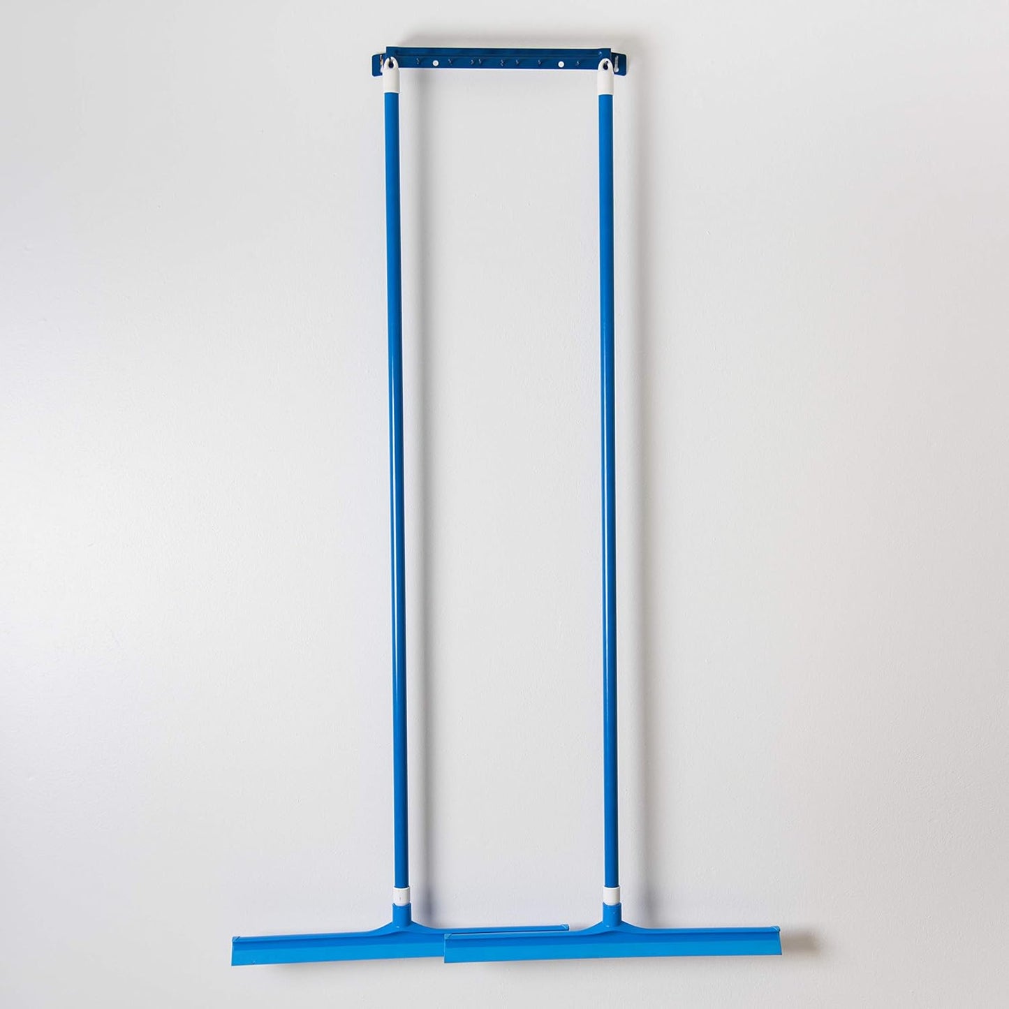 SPARTA 24" Floor Squeegee Replacement Head, Seamless Rubber with Rust-Free Plastic Frame for HACCP Compliance, Heavy-Duty Industrial Use, Thermoplastic Rubber, 24 Inches, Blue