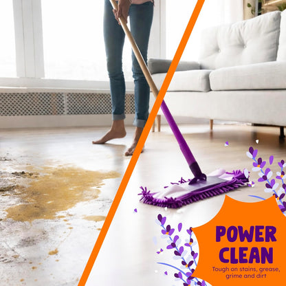 Originally Yellow Lavender White Vinegar For Cleaning Purpose | USA Made All Purpose Cleaner | Use as Glass, Kitchen & Floor Cleaner | Plant Derived Cleaning Vinegar 1 Gallon in 2 pack | 128 Oz