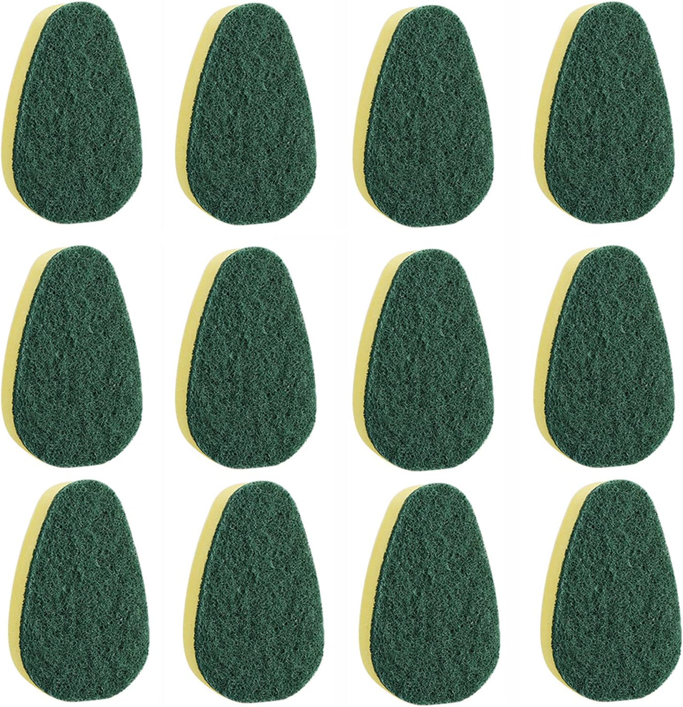 Dish Wand Refill 12Pack, Durable Dish Wand Sponges,Common Dish Wand Refill Heads Replacement for Kitchen Cleaning