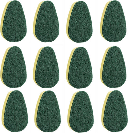 Dish Wand Refill 12Pack, Durable Dish Wand Sponges,Common Dish Wand Refill Heads Replacement for Kitchen Cleaning