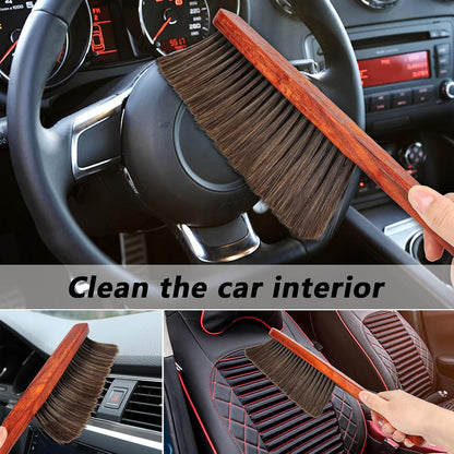 Hand Broom Brush Dust Cleaning: Hand Brush, Dusting Brush, Couch Brush, Soft Brush Cleaning, Dust Broom, Handheld Broom, Bed Brush, Hand Brush for Cleaning The Bed, Sofa, Fireplace, car, etc.