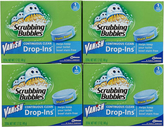 Vanish Drop-Ins Blue, 1.7 oz-4 pk