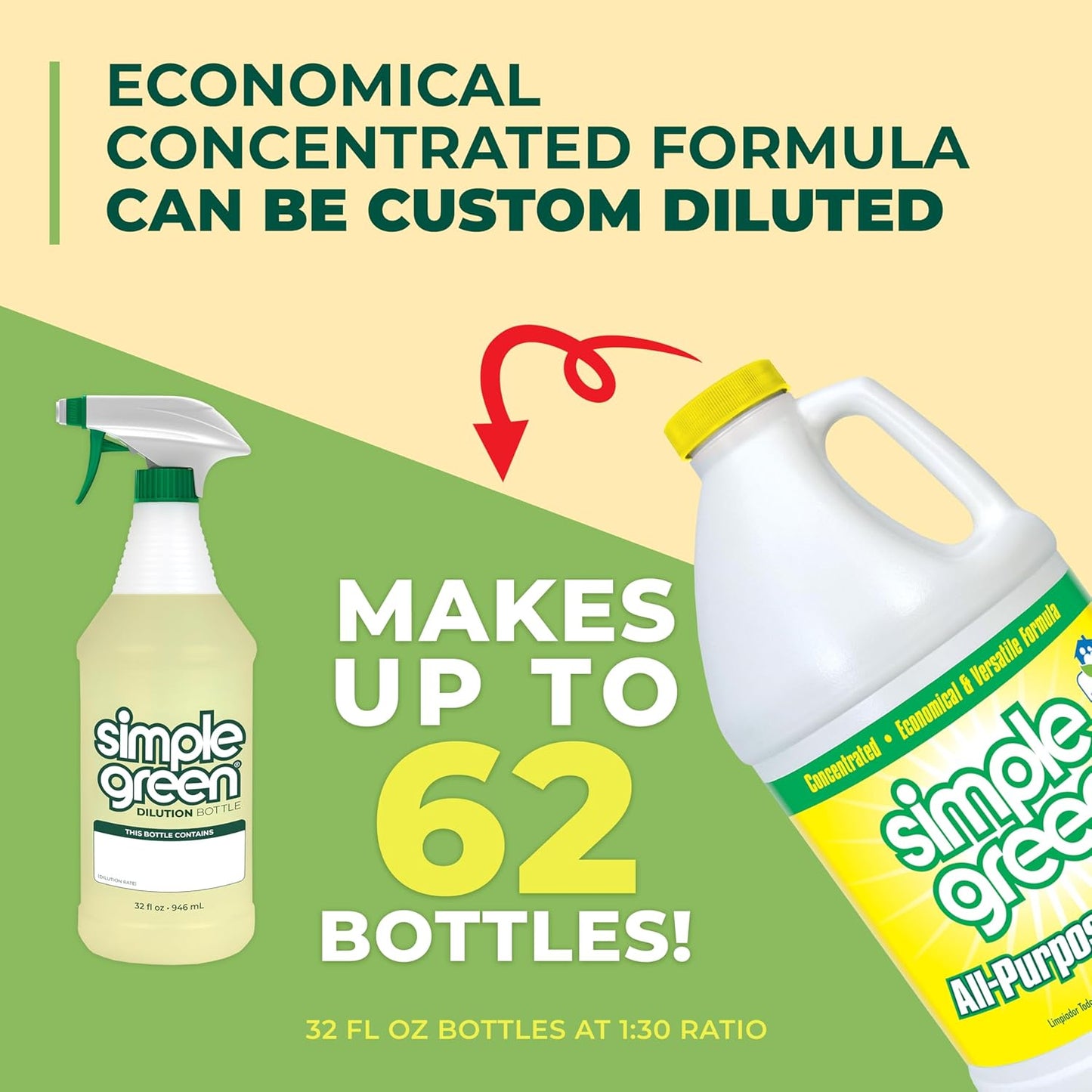 Simple Green All Purpose Cleaner Concentrate 64 Fl Oz