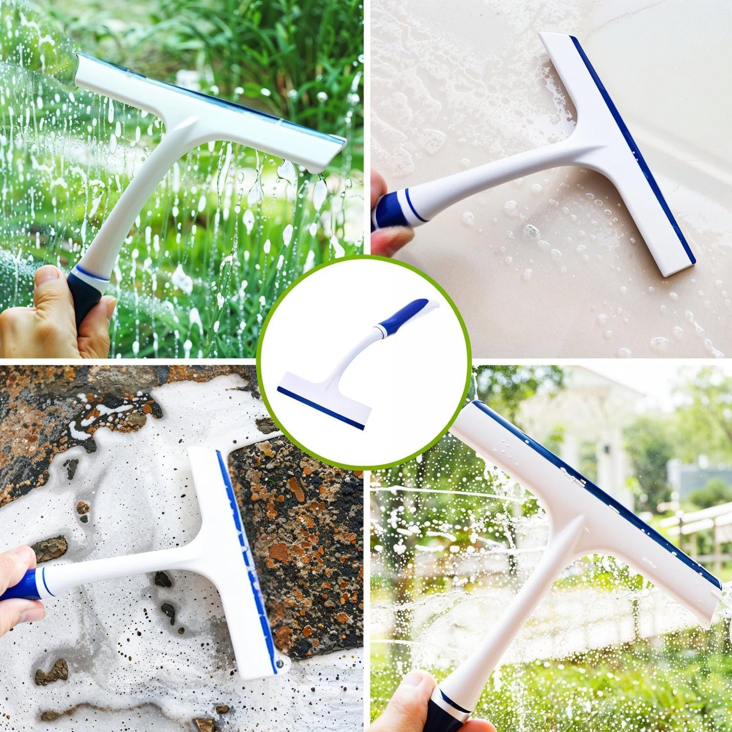 Practical 7" Shower Squeegee Window Clean Accessories