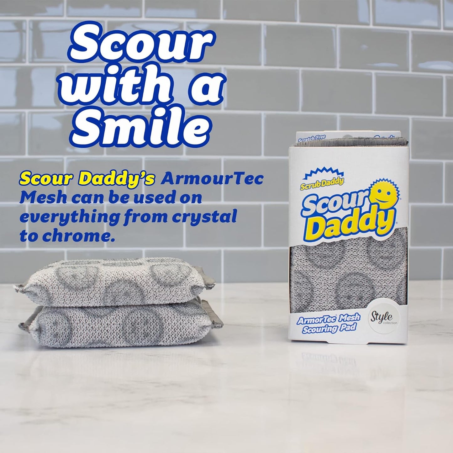 Scrub Daddy SCRDDY3CTX12 Scour Daddy
