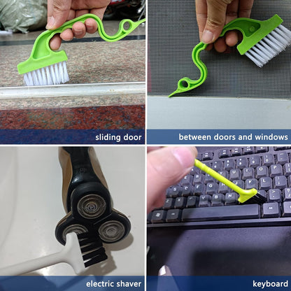 13Pcs Small Cleaning Brush Set, Hard Bristle Crevice Cleaning Brush, Long Handle Household Cleaning Tool Suitable for Cups, Bottles, Teapots, Corners, Sinks, Faucets, Toilets