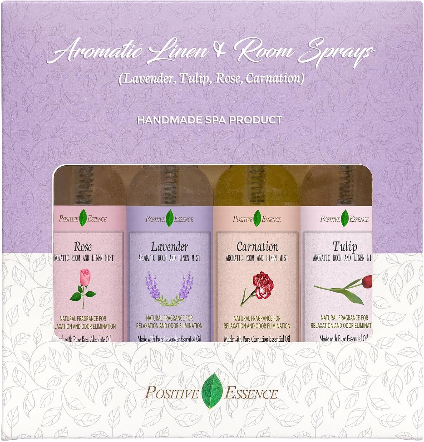 Lavender Room and Pillow Spray, Natural Aromatherapy Sleep Spray with Lavender Essential Oil for Relaxation, Fabric & Bedding Mist, Non-Aerosol Odor Neutralizer