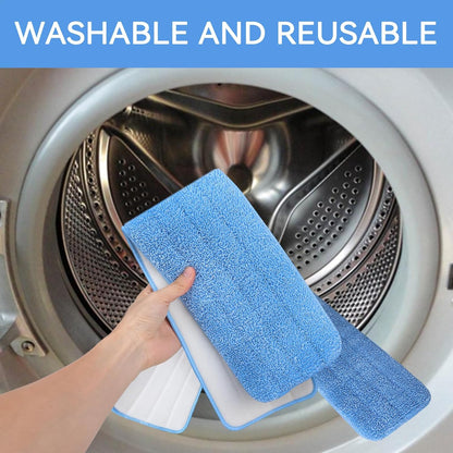 36" Microfiber Pad for Rubbermaid Commercial 36 Inch Mop Head - 6 Pack Replacement Wet & Dry Commercial Reusable Cleaning Mop Refills Fit for Any Microfiber Flat Mop System 36"