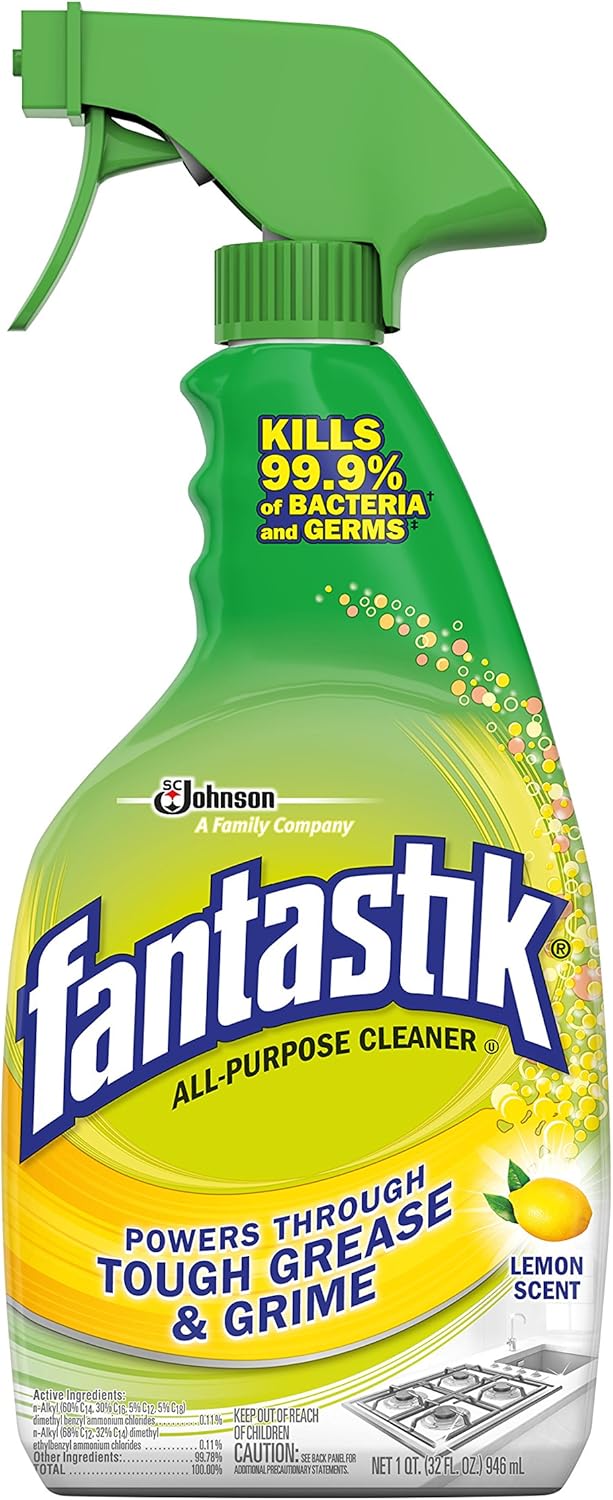 Fantastik All-Purpose Cleaner, with Bleach, 32 Fl Oz
