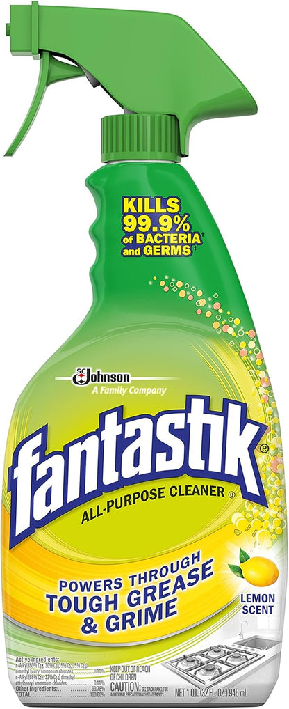 Fantastik All-Purpose Cleaner, with Bleach, 32 Fl Oz