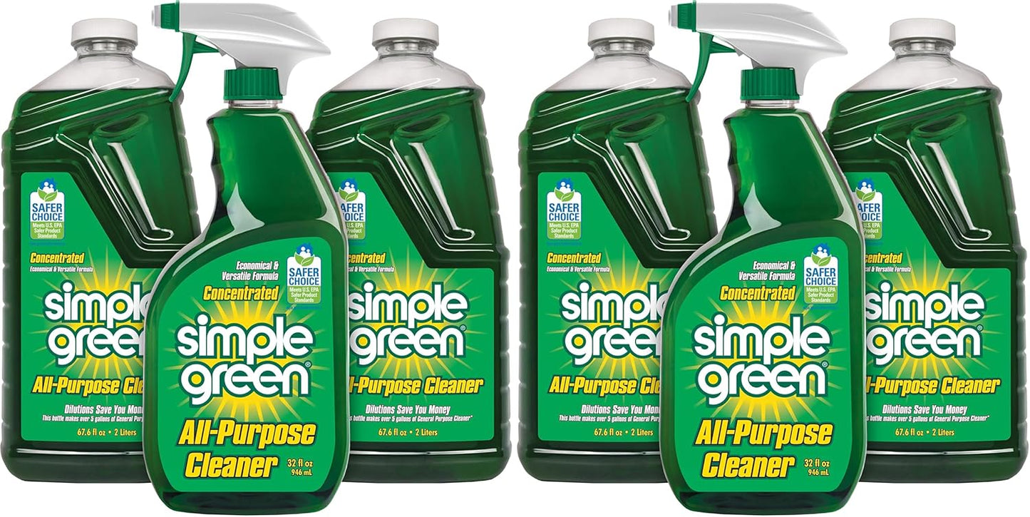 Simple Green All-Purpose Cleaner Spray and Refill, Green, 3 Piece Set, Original, 1 Count