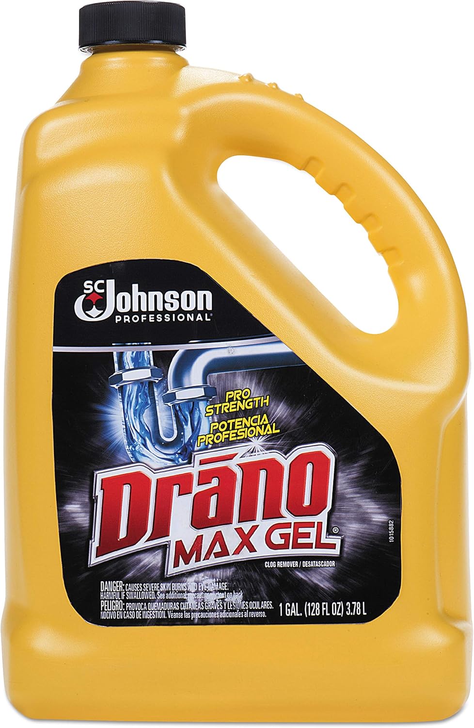 Drano Max Gel Clog Remover, Commercial Line, 128 oz