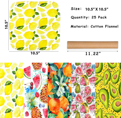 25 Pack Reusable Paper Towels, Paperless Towels Roll Washable Cotton Cloth for Kitchen Towels Zero Waste Products Alternative Paper Towels Alternative (Bohemian)