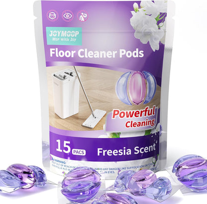 JOYMOOP Floor Cleaner for Mopping, 30 PCS Mopping Solution, Hardwood Floor Cleaner, Works Perfectly with Mop Bucket