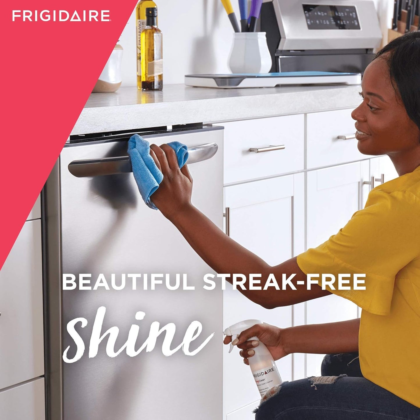 Frigidaire 10FFSSCL02 Ready Clean Stainless Steel Cleaner, 12 Ounces, 2-Pack