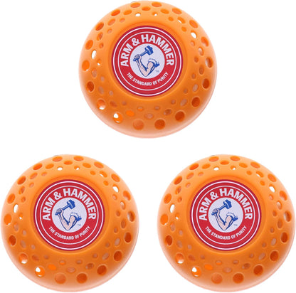 Arm & Hammer OdorBusterz® Odor Eliminator Balls, Clean Burst, 10 Count – Baking Soda Odor Control for Closets, Drawers, Hampers & Small Spaces