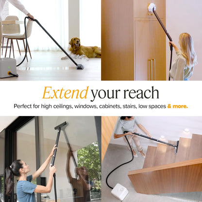 Dupray Neat Single Extension Tube for Steam Cleaner (Accessory Part) – Extended Reach for Hard-to-Access Areas